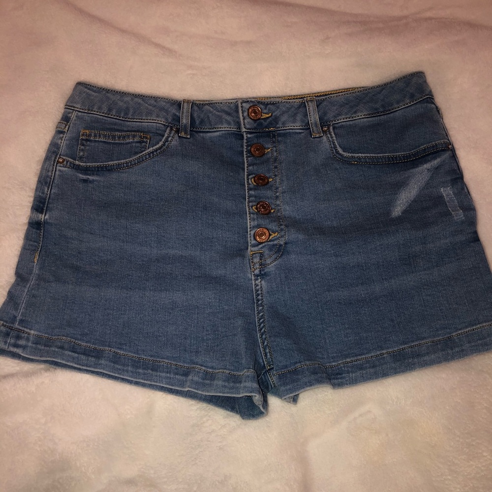 Forever 21 high waisted denim shorts